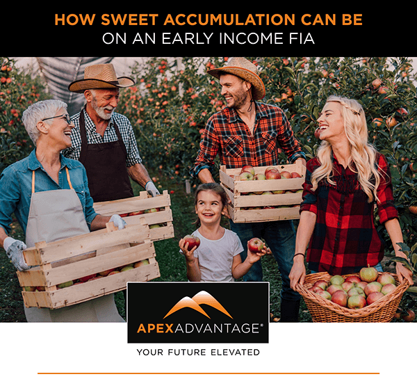 HOW SWEET ACCUMULATION CAN BE ON AN EARLY INCOME FIA
