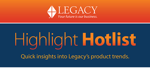 Quick insights into Legacy's product trends.