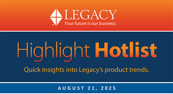 Quick insights into Legacy's product trends.
